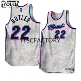 NBA Miami Heat Trikot Jimmy Butler 22 Nike 2022-23 Earned Edition Weiß Swingman - Kinder